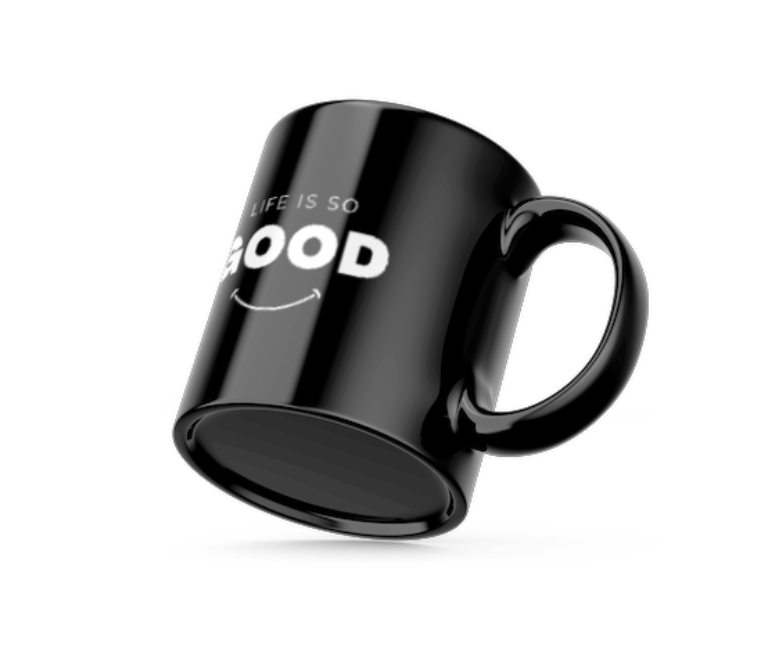 Alternative view of Life is so Good - Mug